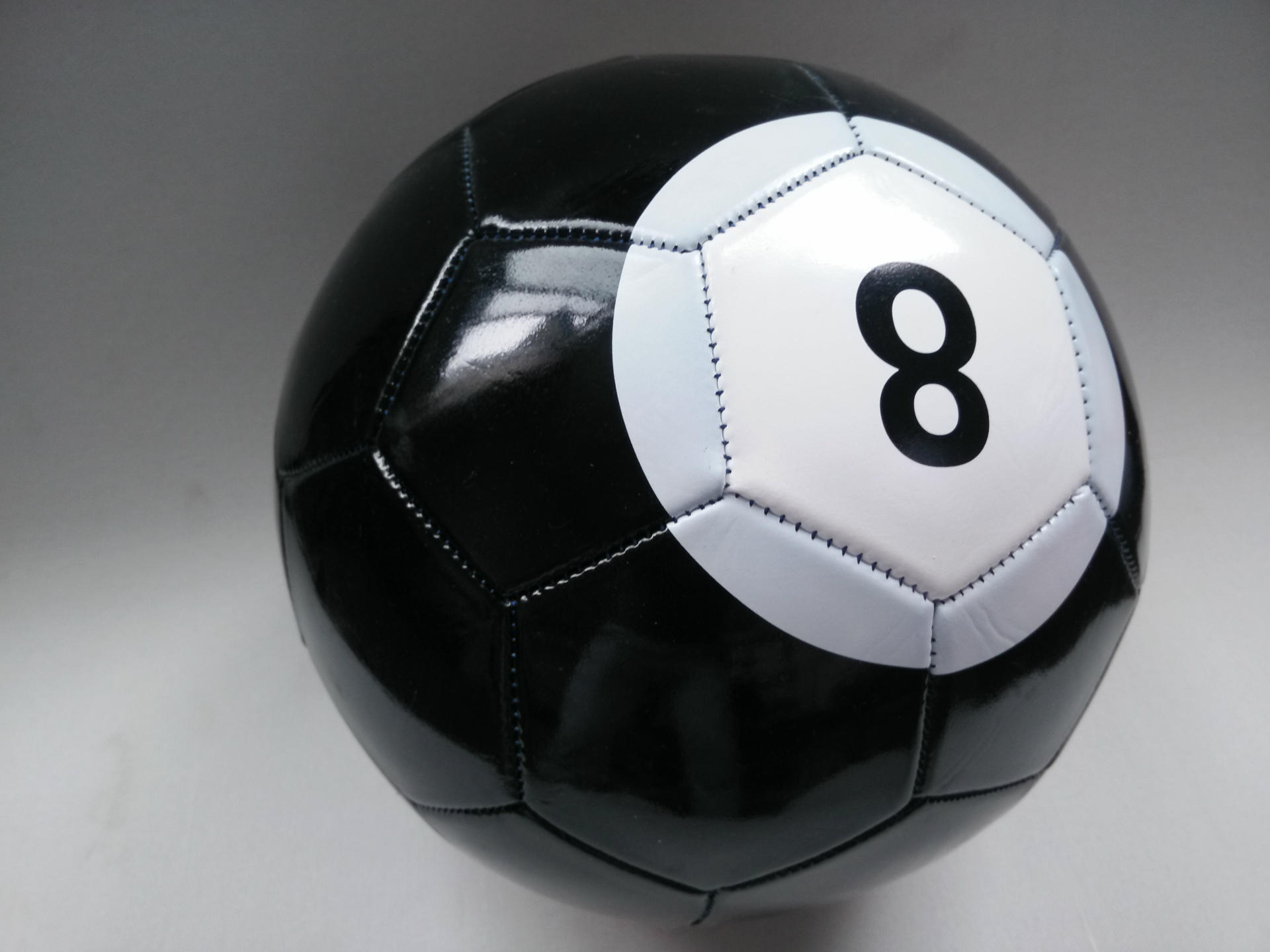 厂家直销高档机缝pu成人桌球4/5号足球