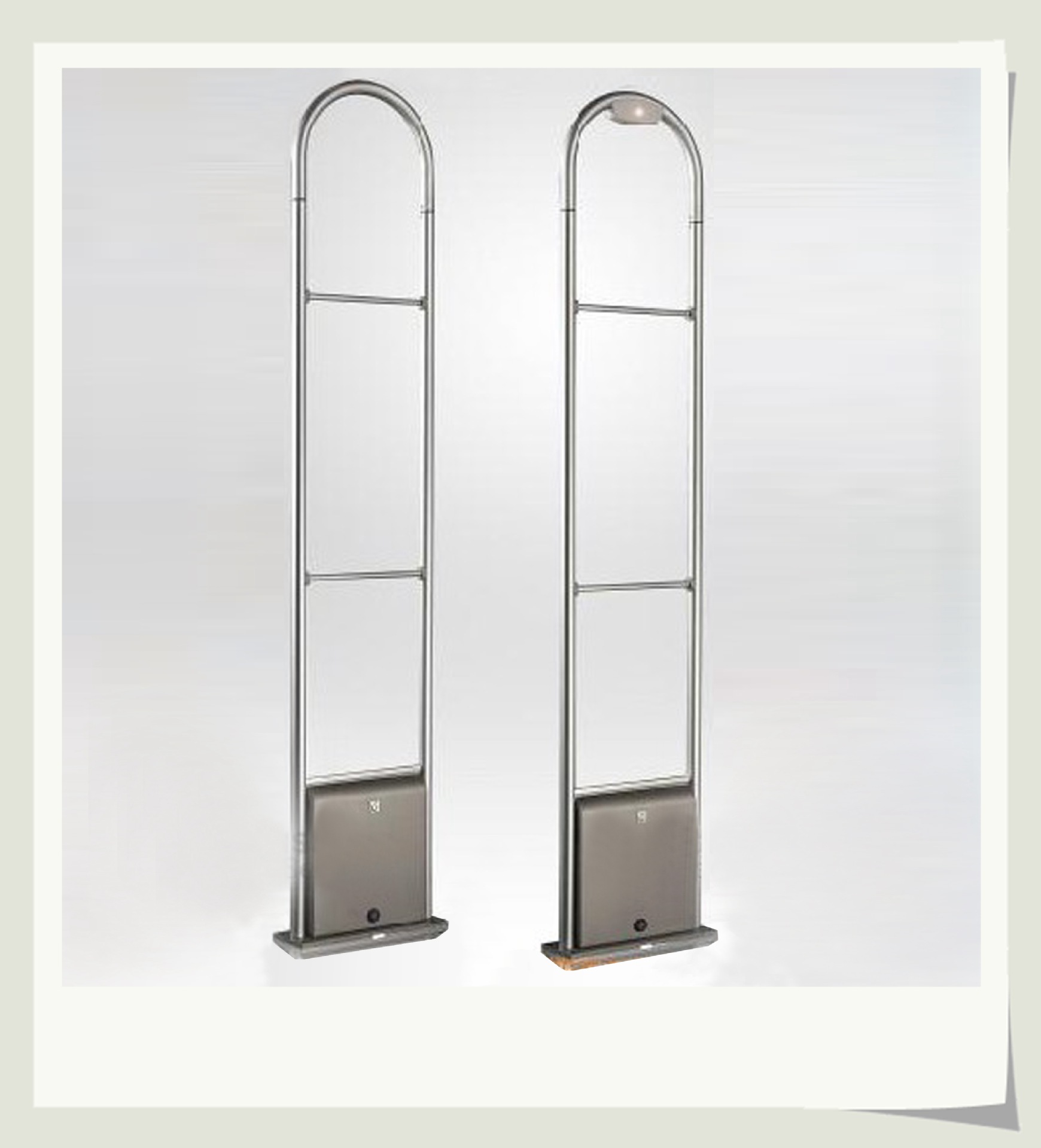 厂家订做有机玻璃超市射频天线声磁收发商品防盗门 亚克力安全门