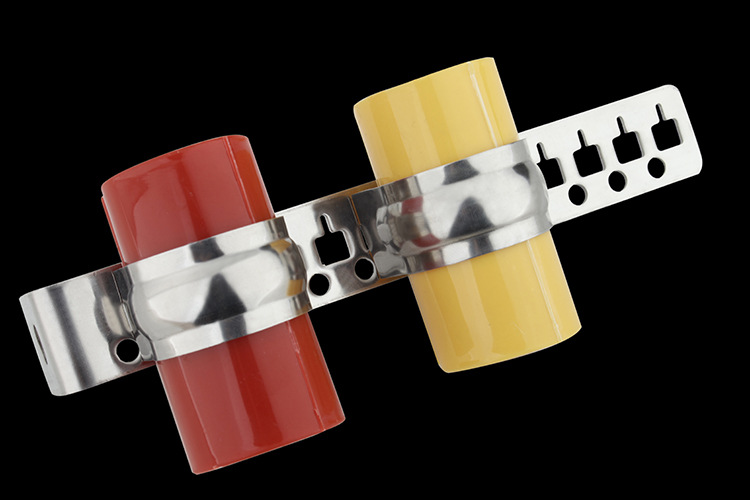 卡环支架_中央空调铜管吊卡吊夹卡码50mm不