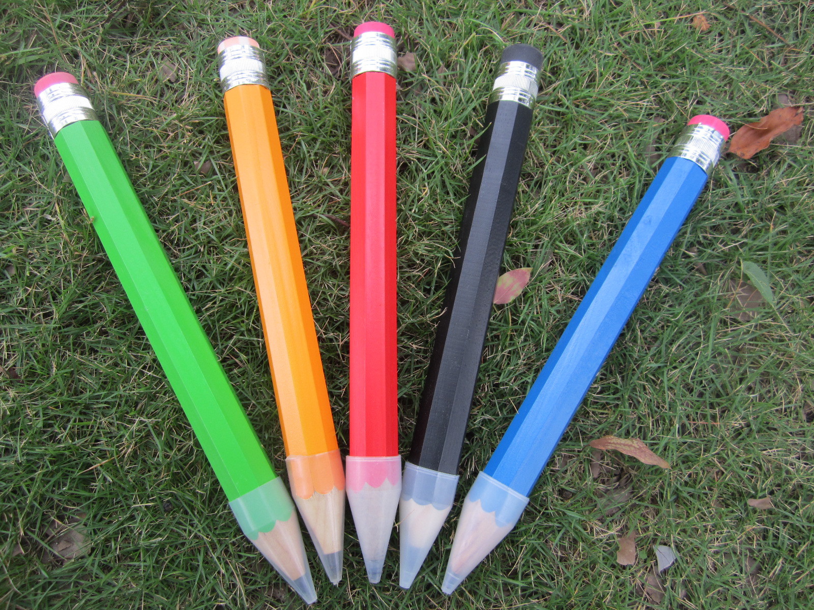 玩具大铅笔 超粗铅笔 工艺铅笔 木质巨型大笔 八角 3厘米直径