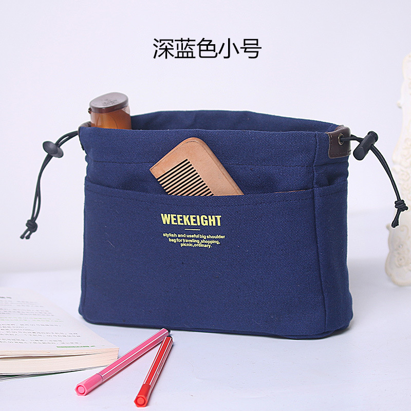 Amazon Practical Waterproof Canvas Portable Bag Cosmetic Bag Organizing Multifunctional Travel Storage Bag Buggy Bag