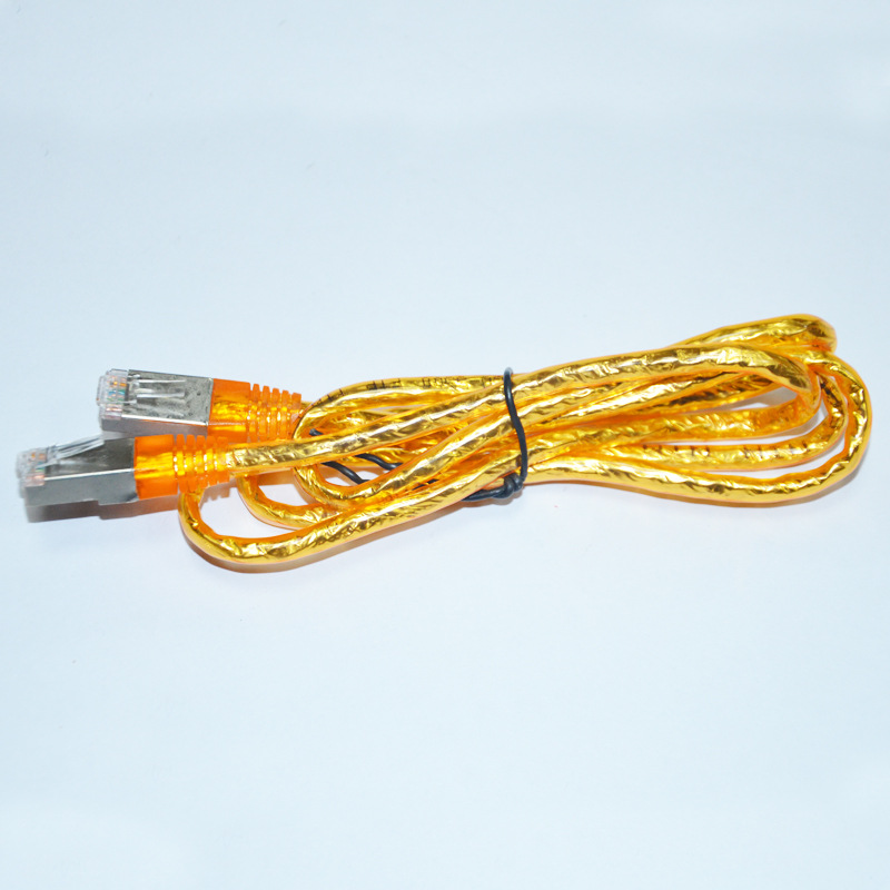 直销国标非屏蔽双绞线rj45六类成品网线跳线