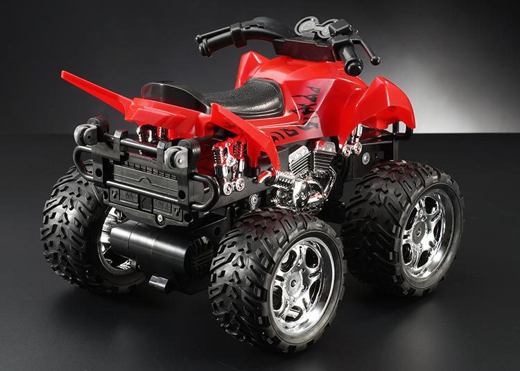 连罡4d方向盘a6遥控车充电漂移儿童电动玩具遥控摩托车 爆款 现货