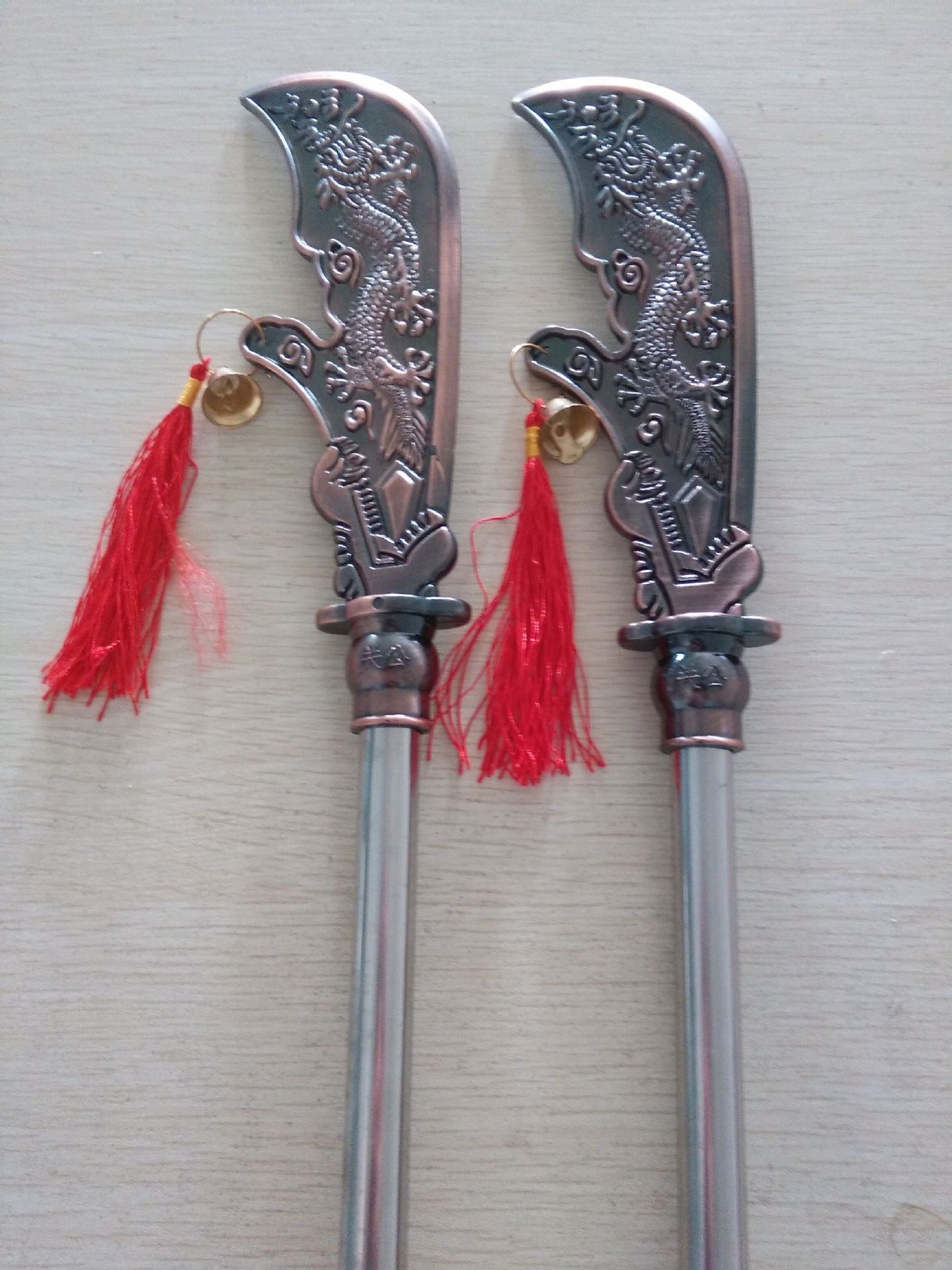 仿金属关公 刀 兵器 儿童玩具表演道具旅游景区爆款厂家直销3562