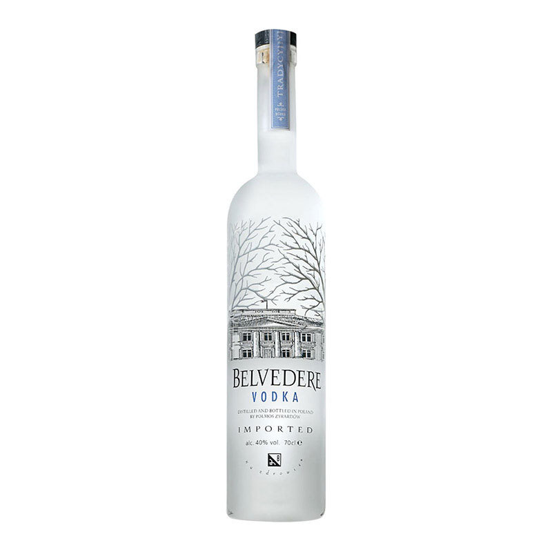 波兰 雪树伏特加 贝尔德伏特加belvedere 700ml 烈酒 基酒