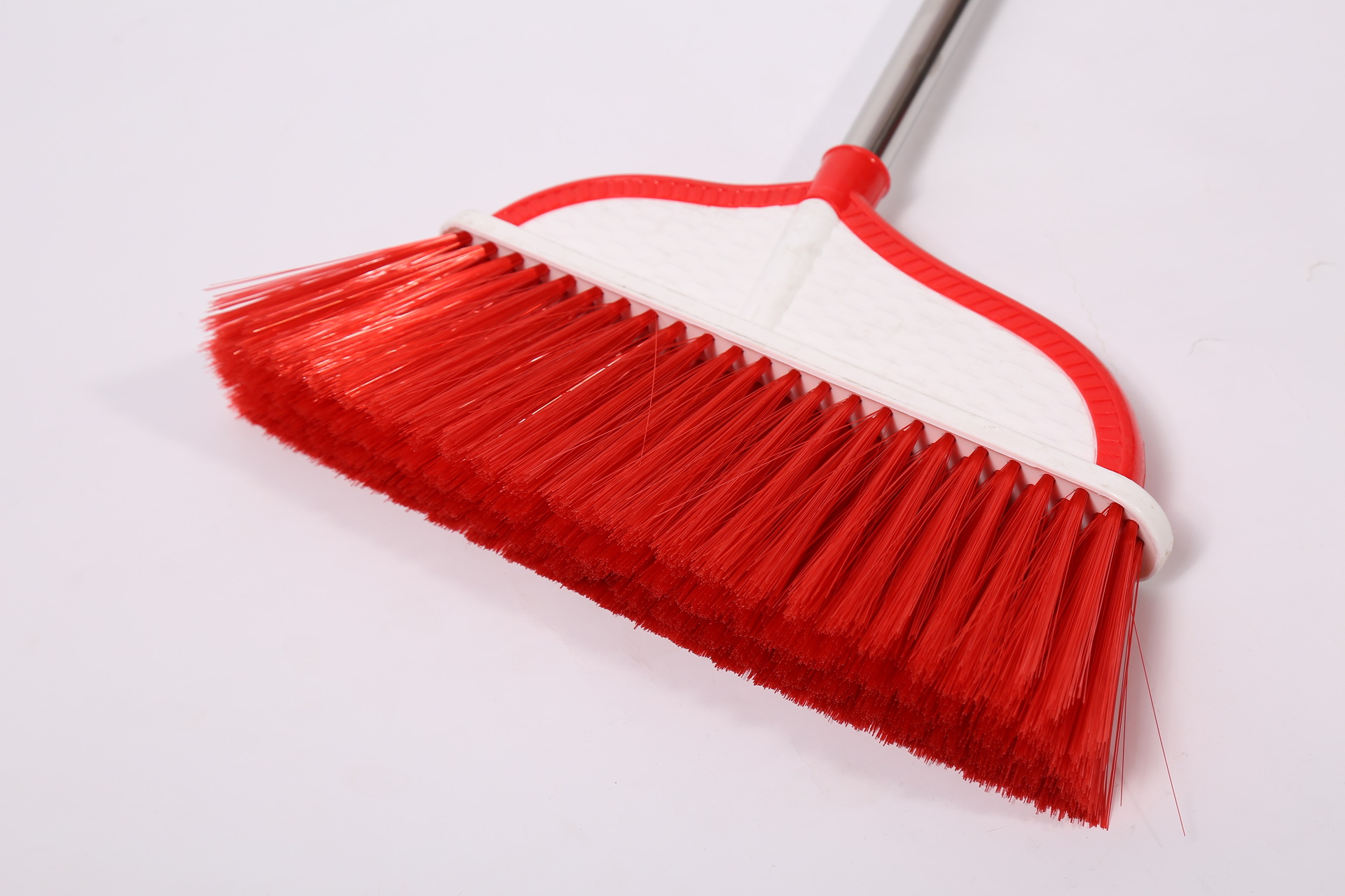 厂家批发 塑料扫把簸萁 家用必备清洁套装 不锈钢杆畚斗扫把组合