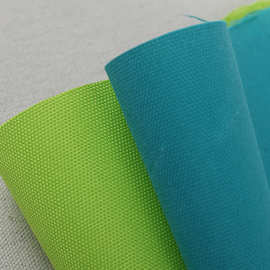 厂家直供 8安10*10全棉过胶帆布面料 手袋箱包书包