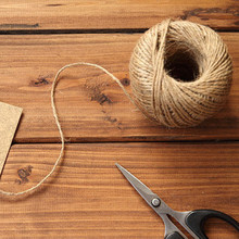 5米装 DIY用手工辅料|黄麻批发|粗细麻绳包邮|彩色麻绳