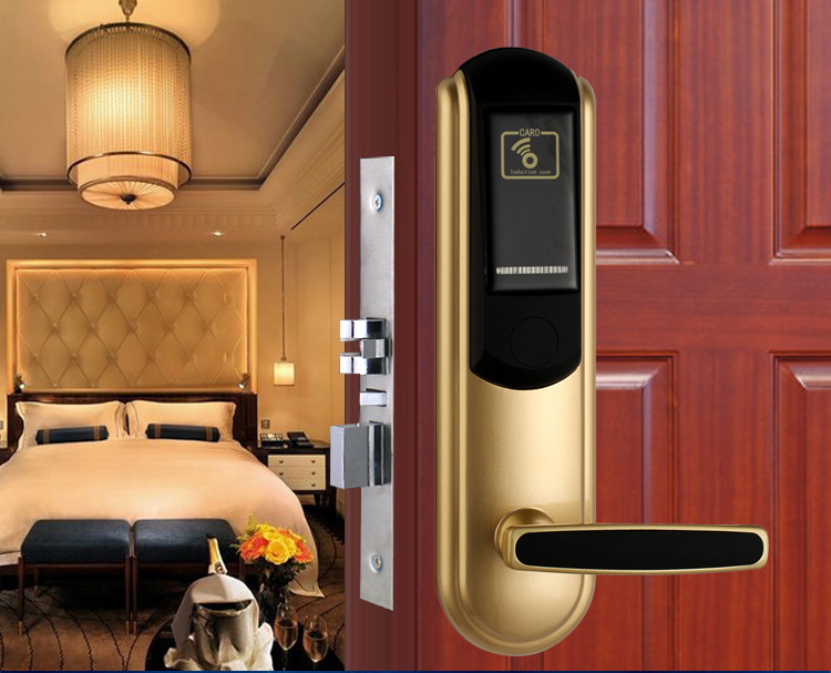 利莱智能门锁酒店电子刷卡锁磁卡锁宾馆锁房卡锁