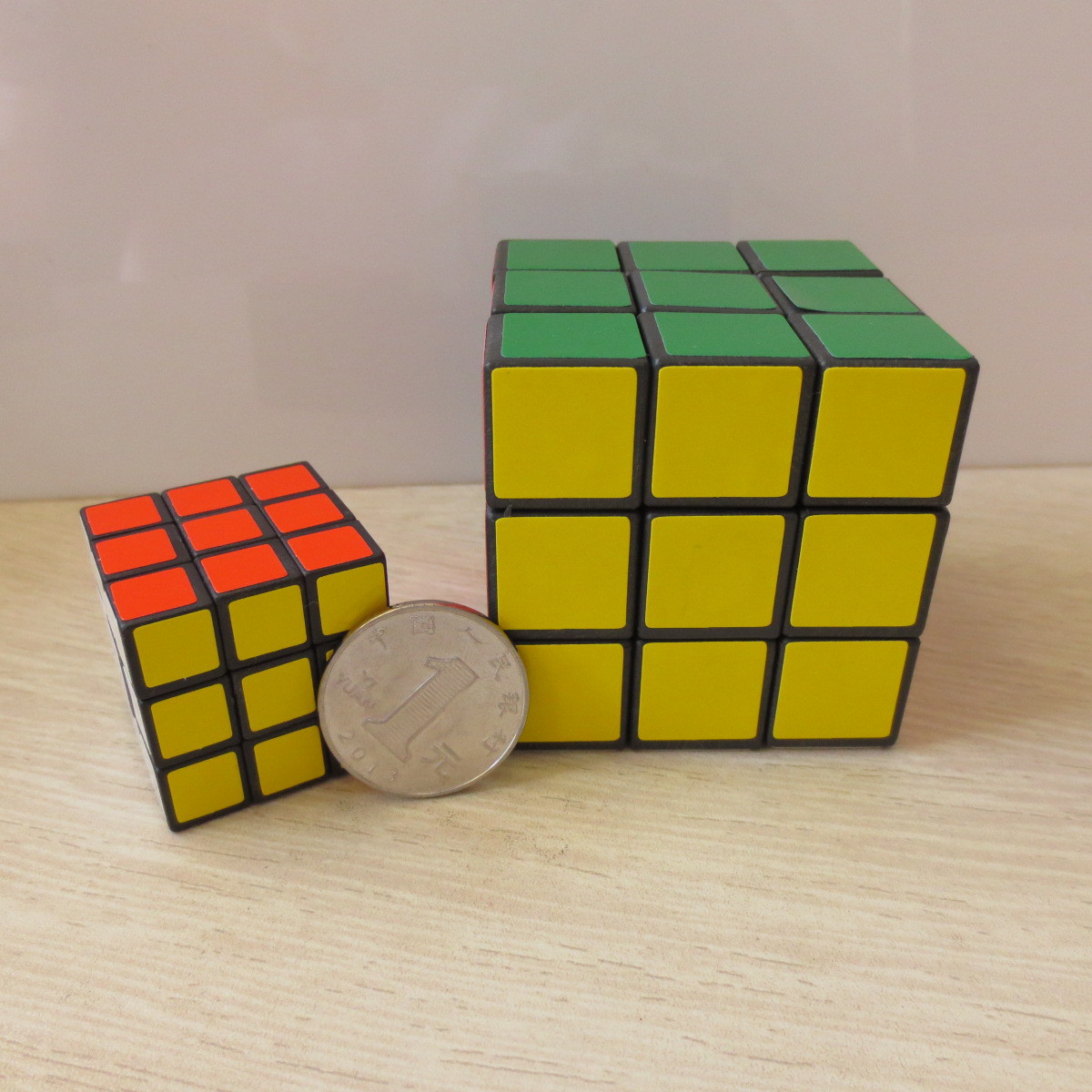 拼图魔方益智玩具智力三阶广告魔方3cm折叠魔方促销广告小魔方