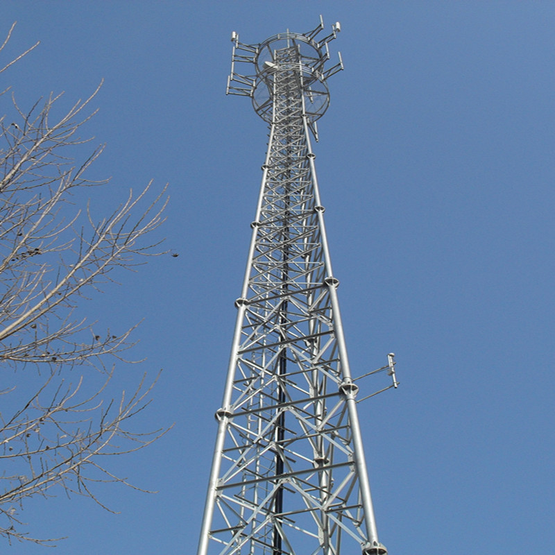 河北 厂家直销 三管信号塔,雷达塔,通信塔 现场安装