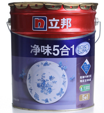 立邦漆 瓷净 净味五合一 涂料 防水涂料 内墙乳胶漆
