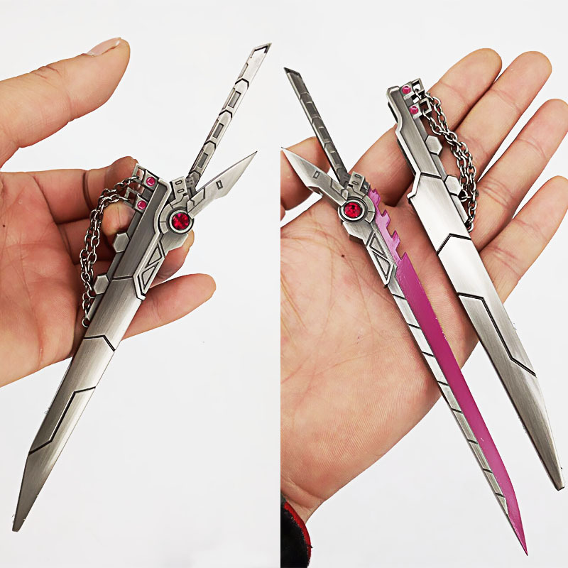 英雄联盟lol周边合金装备亚索刀武器模型源计划火无双剑姬菲奥娜