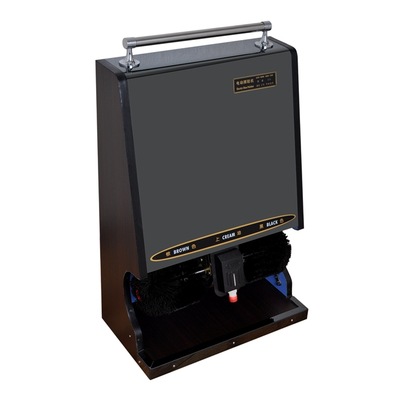 全自动感应擦鞋机 家用 公用 酒店 单位擦皮鞋机器钛金送鞋油正品