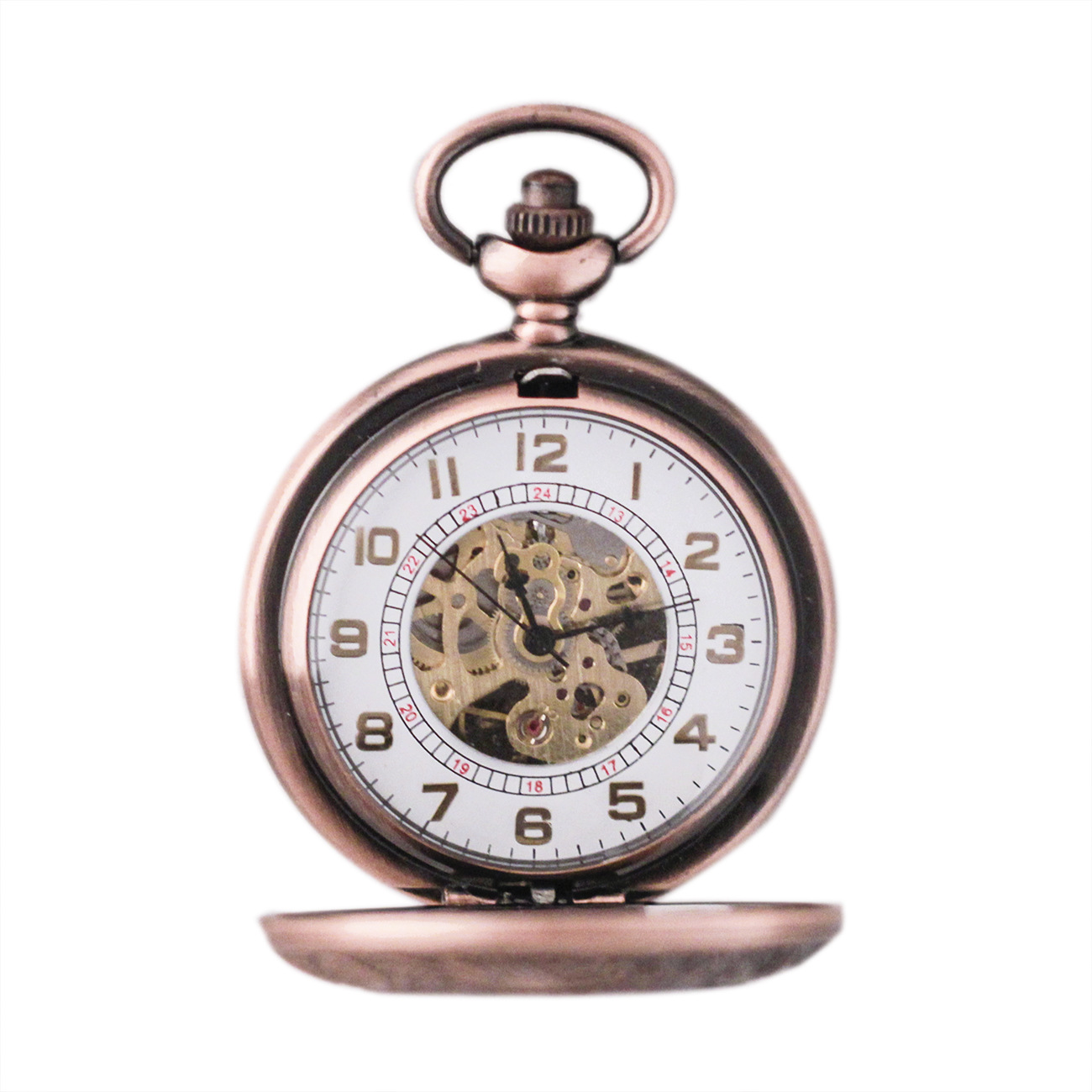 厂家亚马逊批发直销正品外贸经典罗马复古镂空机械怀表古董大怀表