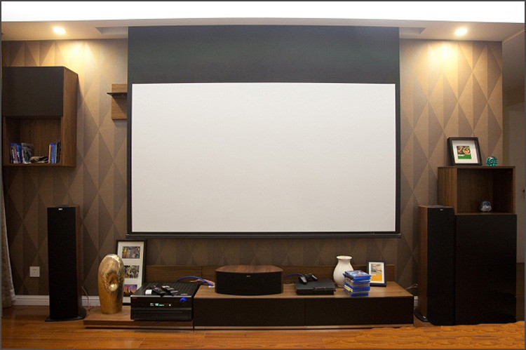 红叶120寸4:3电动幕 电动遥控幕 投影仪幕布 投影仪幕布投影幕布 - 办