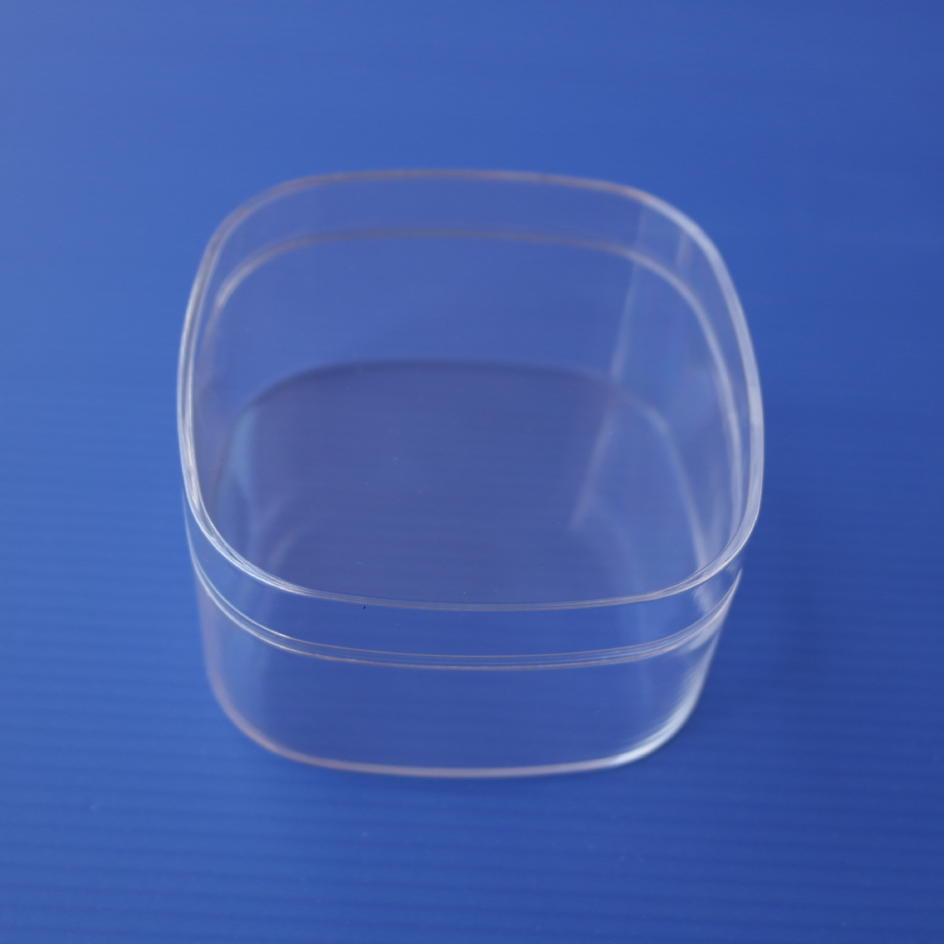 透明塑料盒透明塑胶盒可定制四方天地盖水晶盒车充盒塑料透明盒