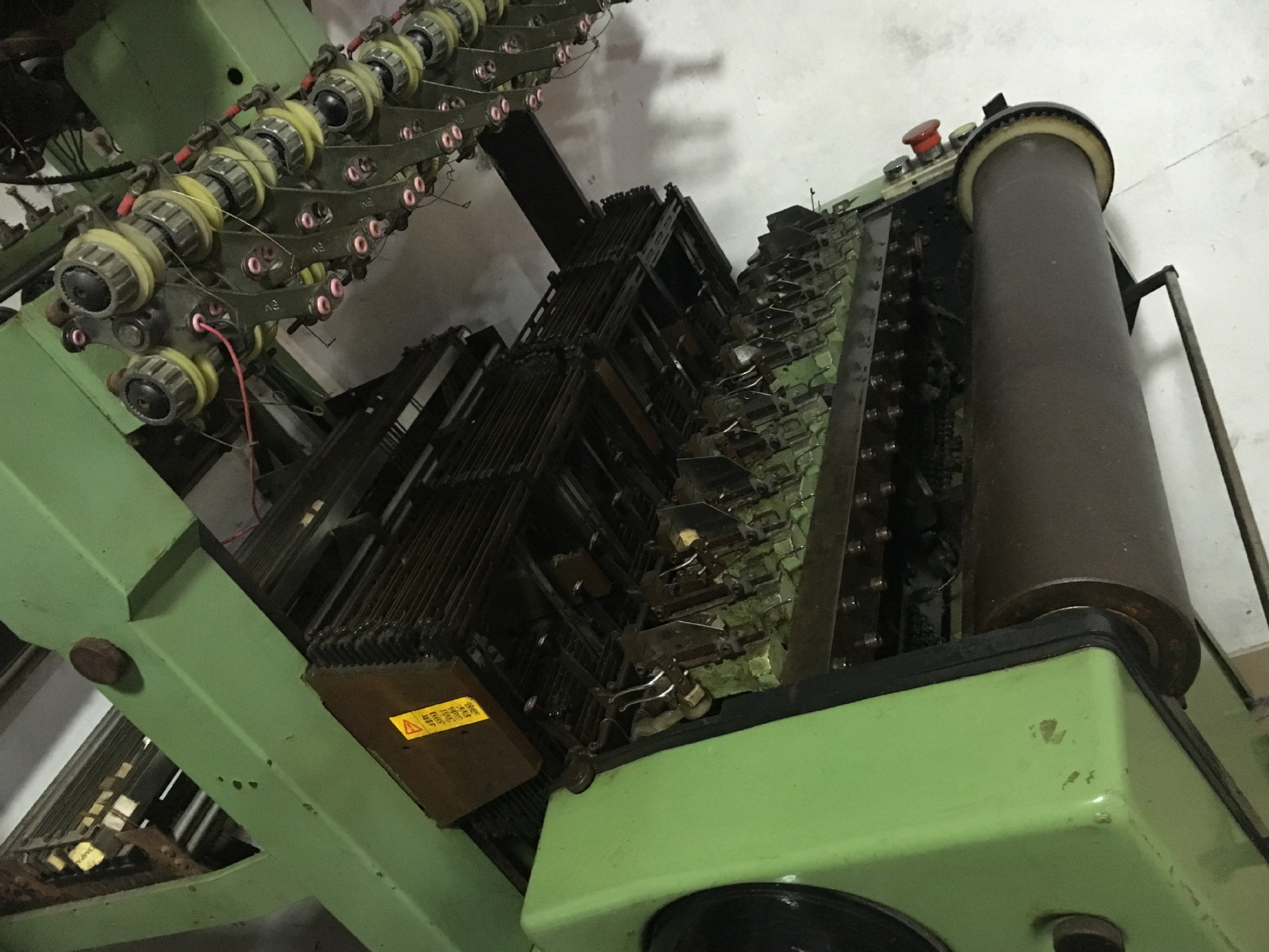 低价处理二手科光织带机十二条带高速无梭织带机批发二手广野精益