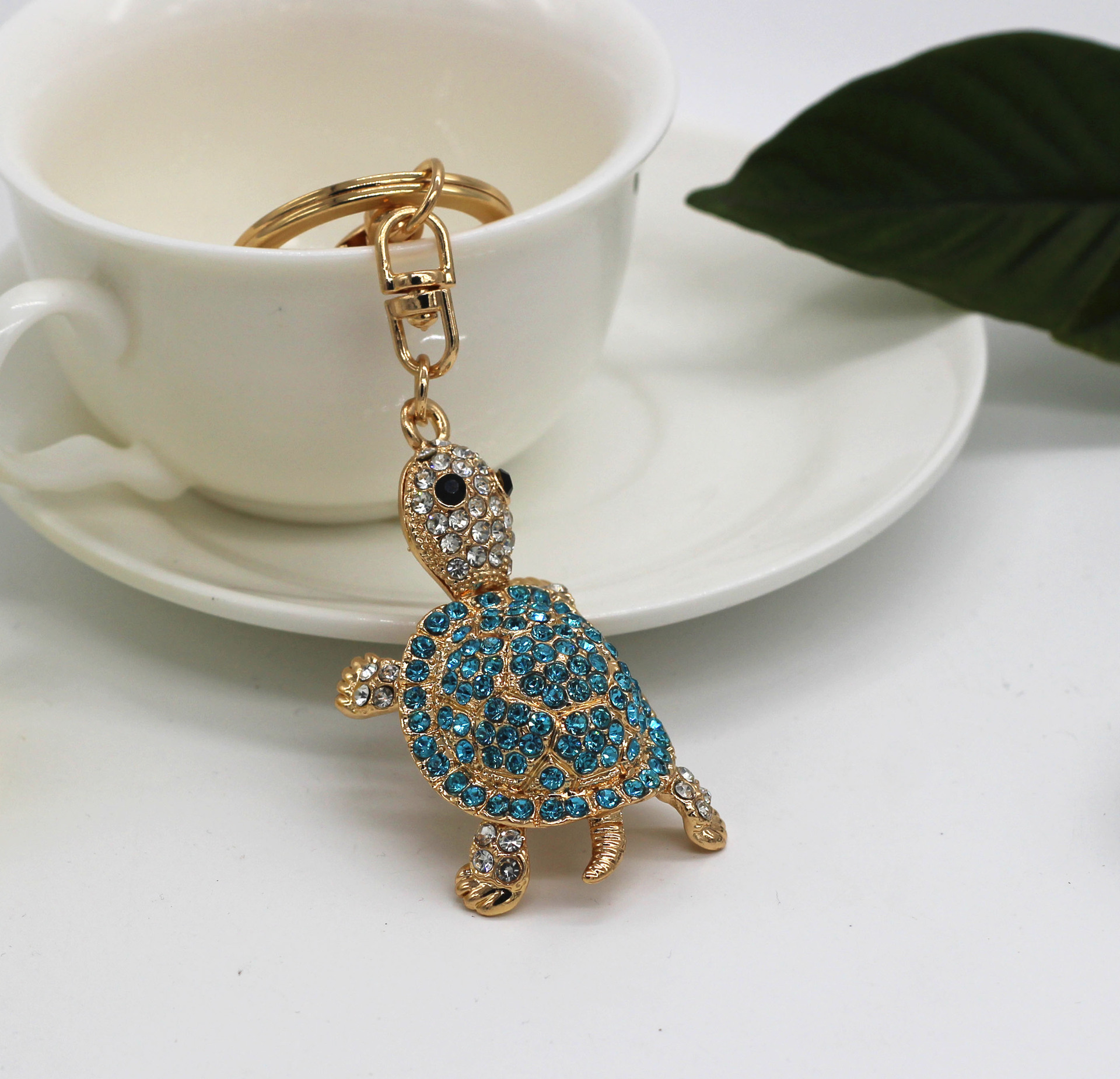 市奈宇饰品厂 产品供应 > 新款镶钻小乌龟钥匙扣 满钻小乌龟包包挂件