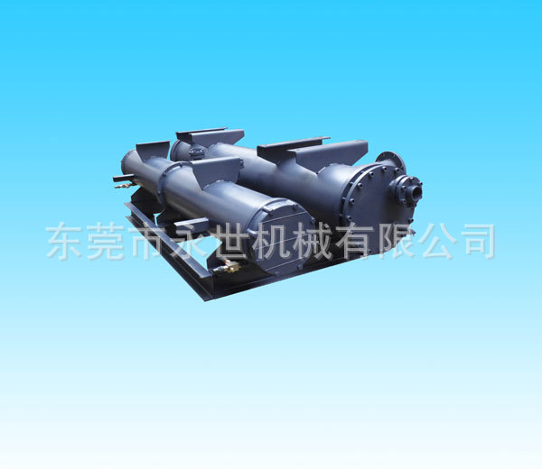 永世双回路碳钢列管小型冷凝器 制冷设备配件壳管式冷凝器定制