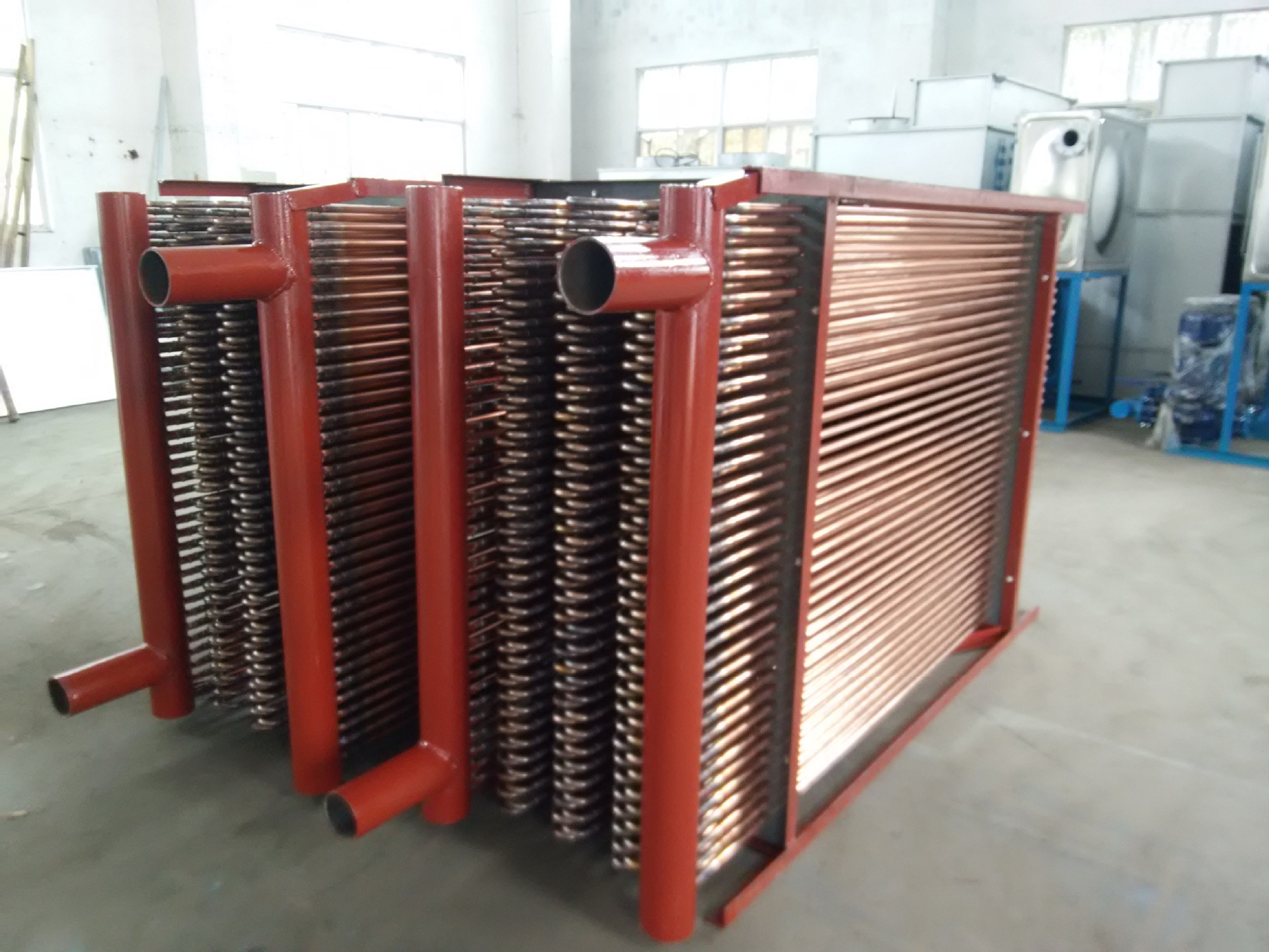 无锡佳禾专业生产铜盘管 闭式冷却塔不锈钢盘管 t2紫铜盘管