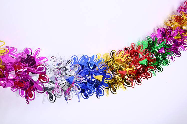 彩色拉花批发 婚房装饰彩色拉花 新房布置笑脸拉花彩条 厂家直销