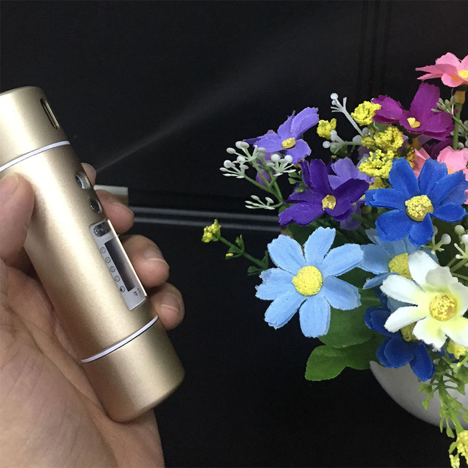 linsam冷喷美容仪 纳米便携喷雾器兼皮肤测试仪原厂批发一件代发