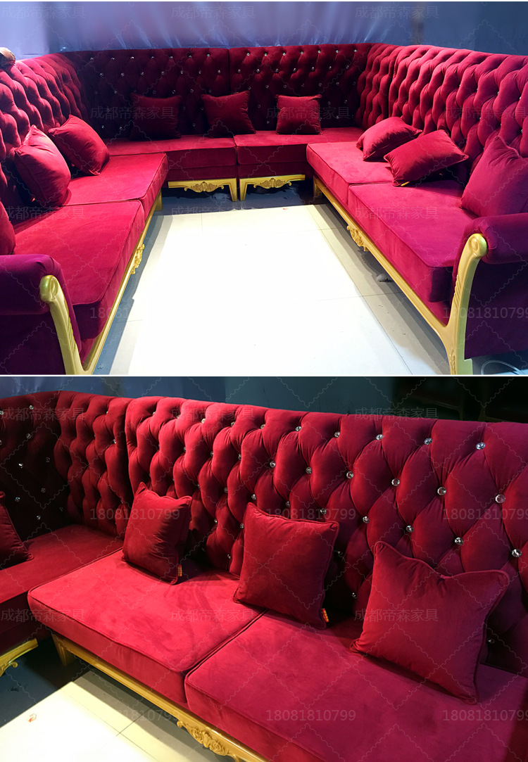 酒店ktv沙发卡座现代时尚包厢软包沙发茶