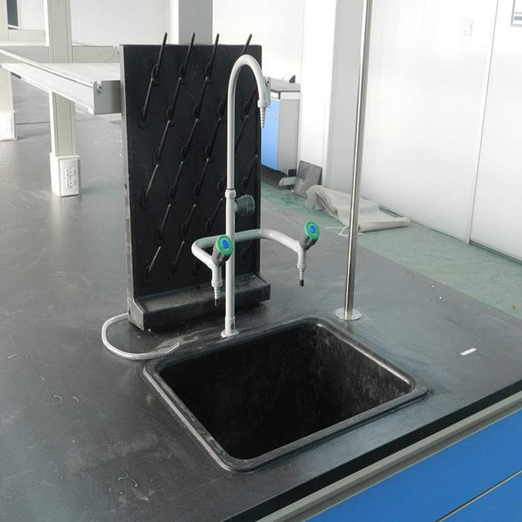 全钢实验台水池柜水槽水龙头洗涤池实验边台实验室家俱