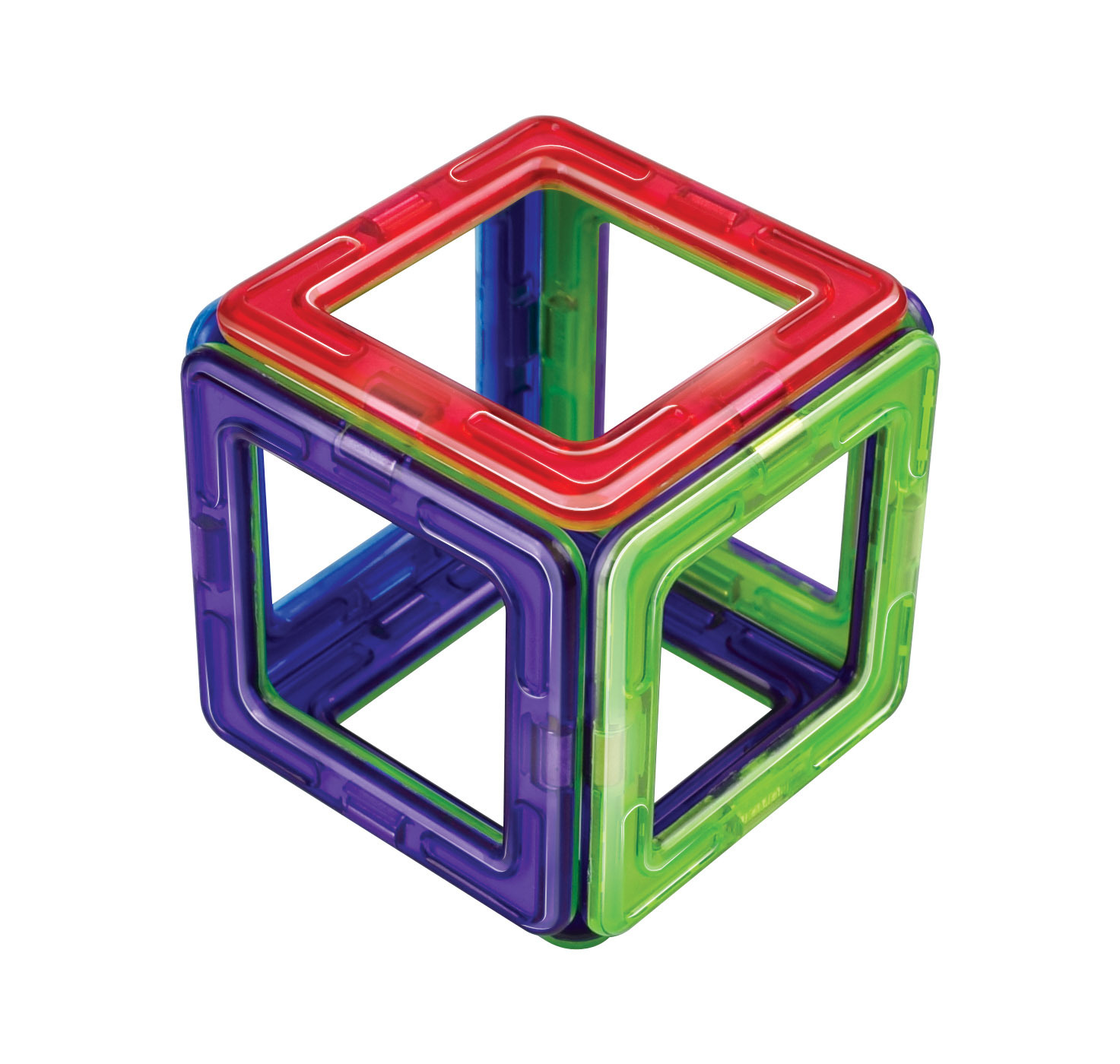 磁力片30片磁性磁铁积木 儿童早教益智拼