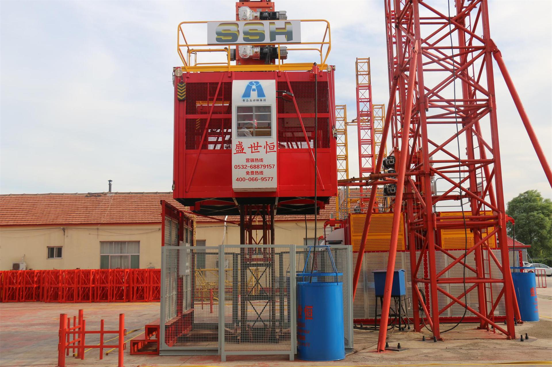 厂家供应盛世恒升降机青岛升降机sc200/200优质施工升降机