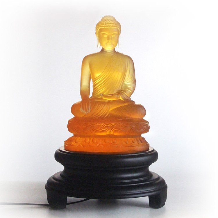 琉璃化身佛家居高档风水摆件保平安符佛教用品装饰居家工艺品