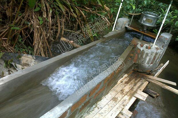 1kw轴流式水力发电机组 水流发电机 家用小型水轮发电机