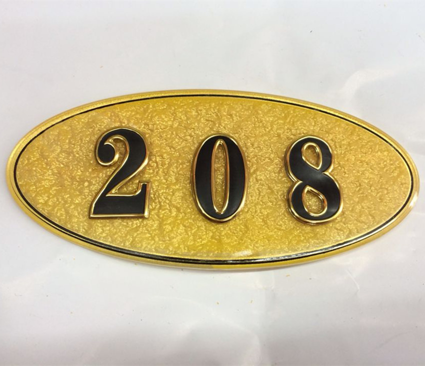 定做房号牌 包厢牌 酒店宾馆客房门牌号 高档亚克力号码牌 房号牌