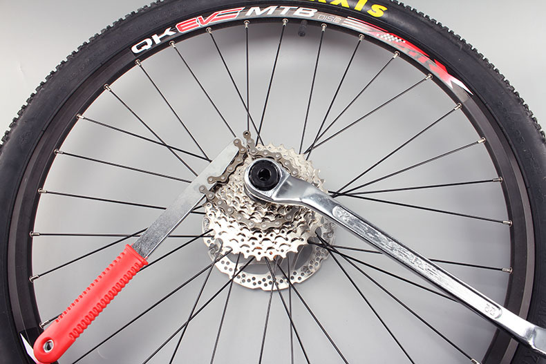 山地自行车飞轮安装拆卸工具 卡飞扳手旋飞卡飞套筒 链条扳手