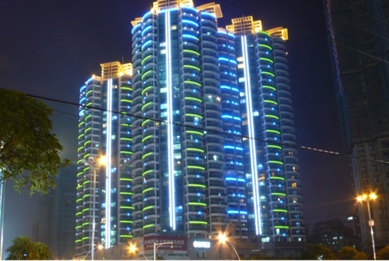 大功率led投光灯泛光灯54w户外景观照明园林庭院住宅桥梁亮化