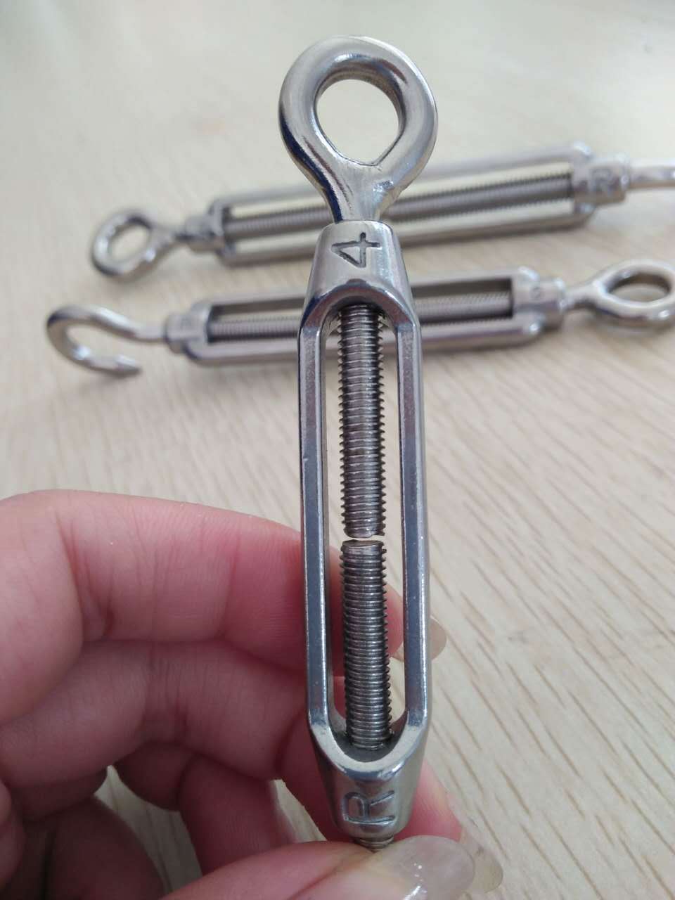 花篮螺丝紧绳器304不锈钢花蓝螺丝拉紧器收紧器m4