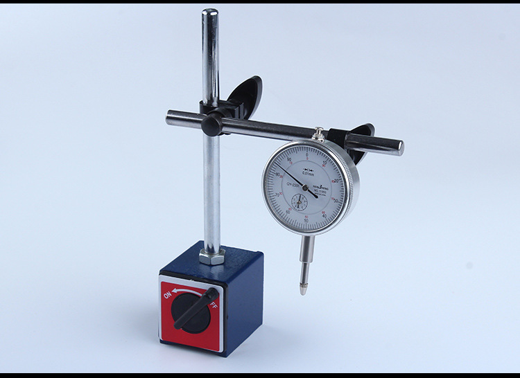 上海西林cz-6a 磁性表座表坐/百分表表座.带开关磁力表座 磁性强