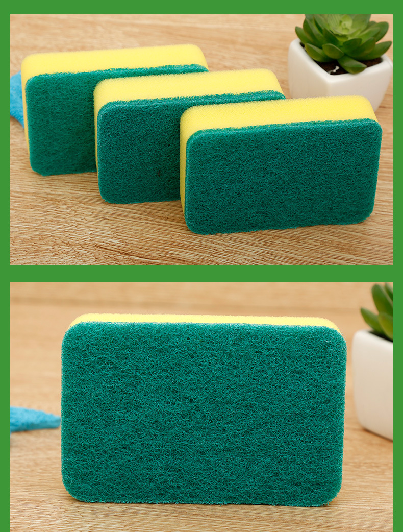 厂家直销清洁海绵擦不沾油清洁洗碗绵擦吸水性好洗碗好帮手