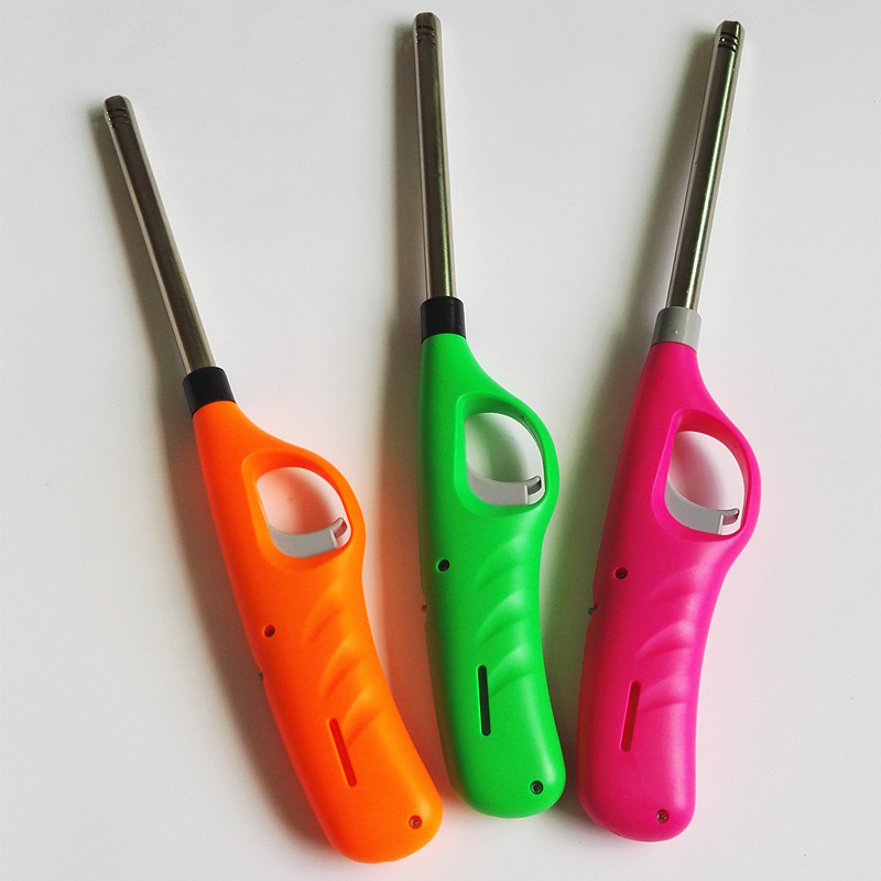 点火器 电子点火枪 厨房天然气燃气煤气灶打火枪 明火加长点火棒