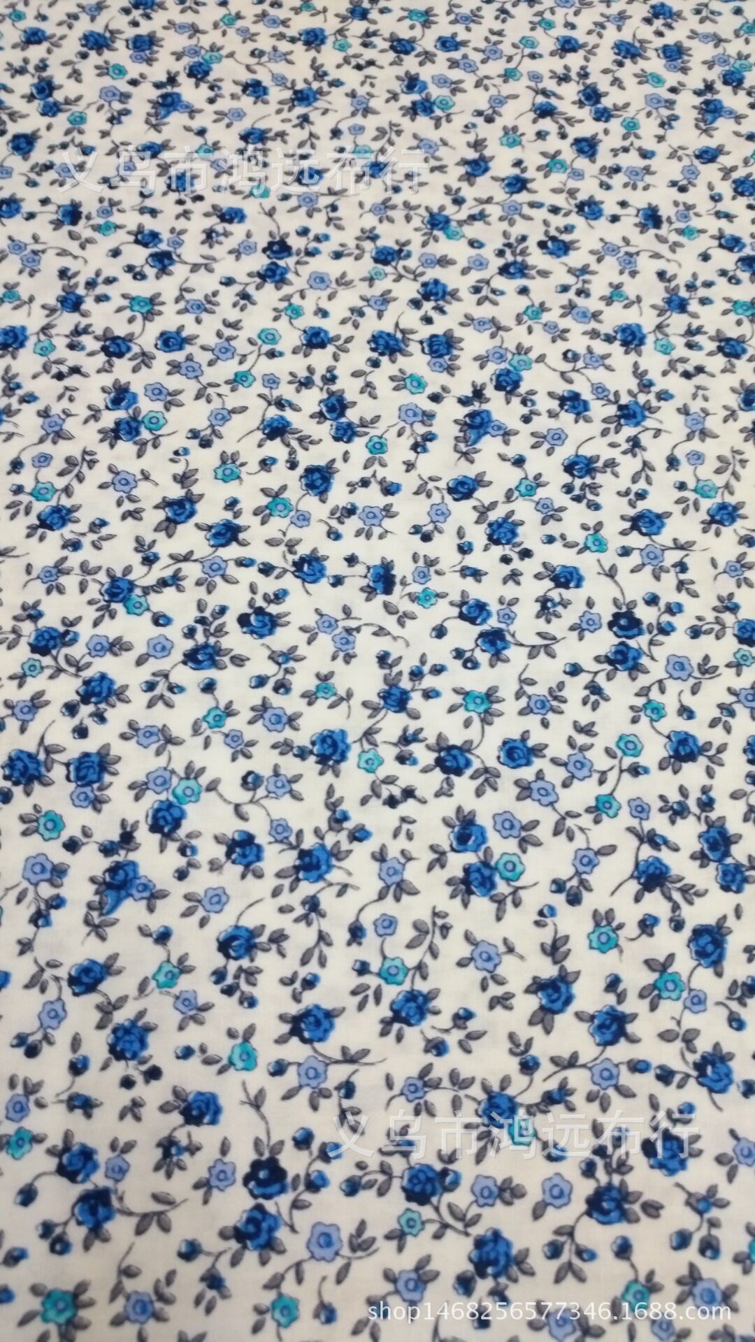 厂家直销 现货供应 全棉活性印花 环保diy手工 服装用料小花型