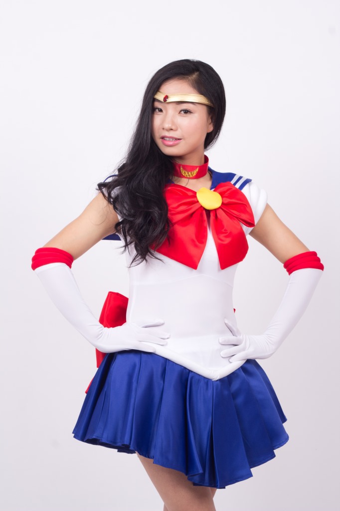 美少女战士cosplay万圣节服装 月野兔 cos动漫 儿童角色扮演衣服