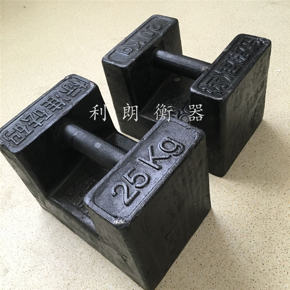西安20kg25kg电梯配重块 20千克m1级标准铸铁砝码