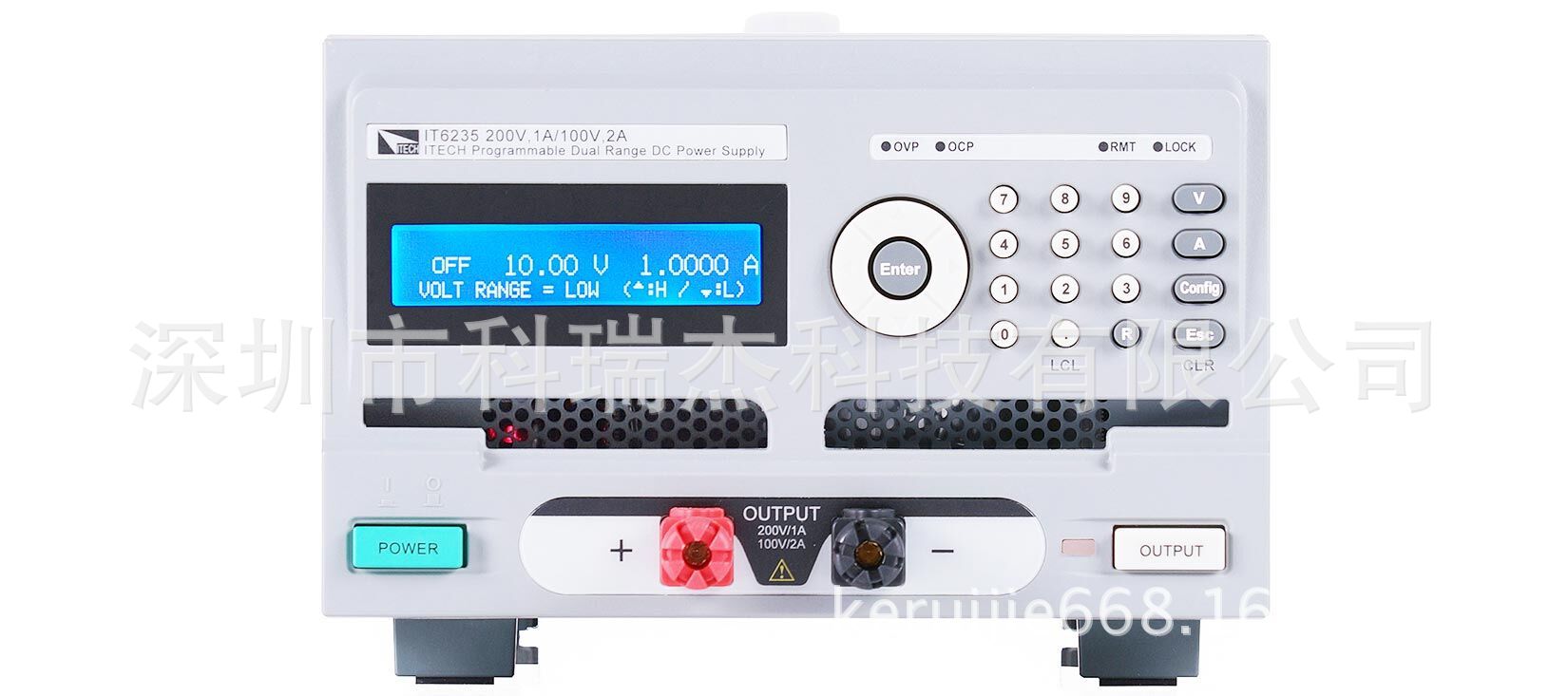 IT6235艾德克斯 IT6200 LED测试双范围高压电源