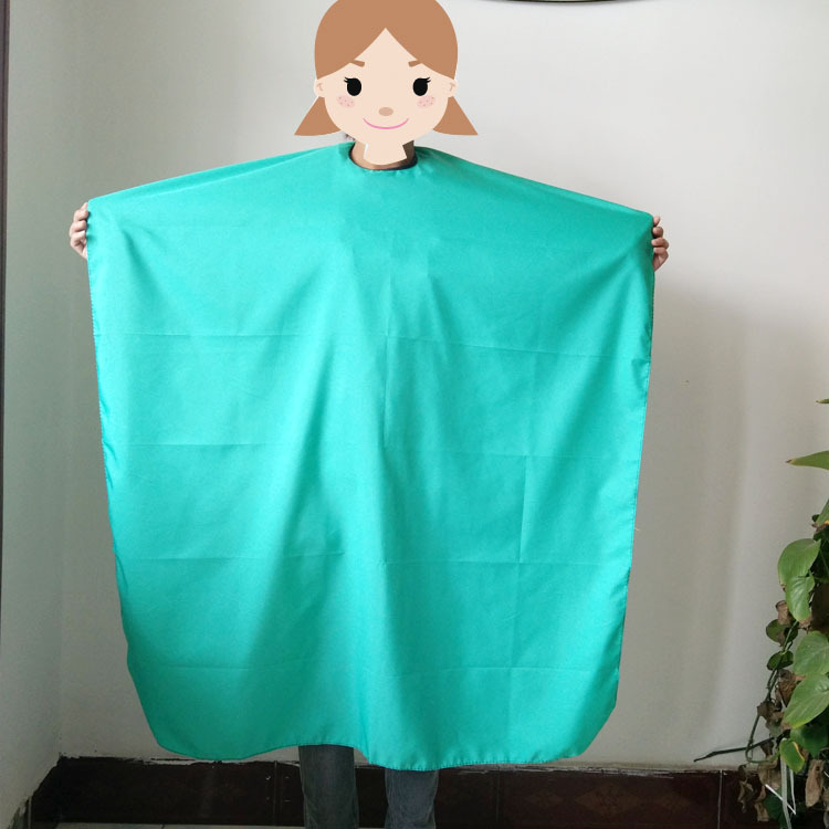 厂家批发 理发围布 成人 防水围布 烫发染发围布60*90 赠品围布