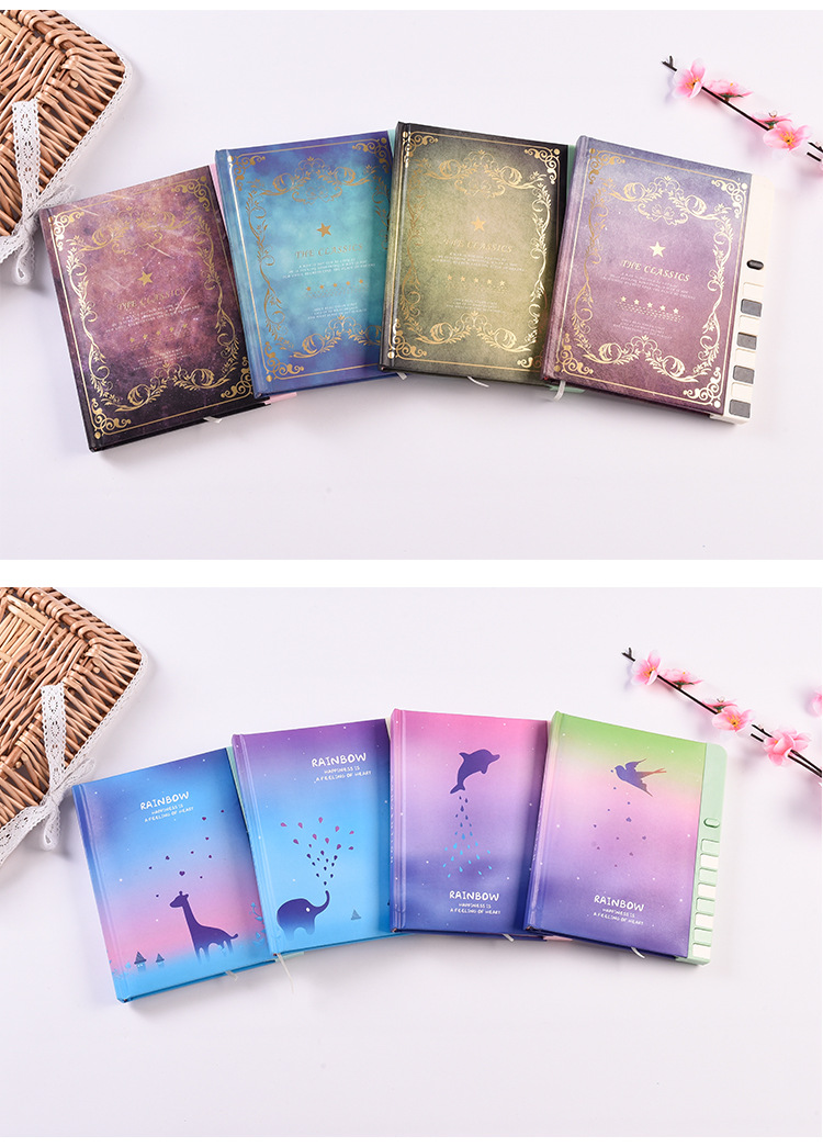 麦岛厂家批发卡通可爱猫 密码锁本 儿童迷你钢琴键密码日记本