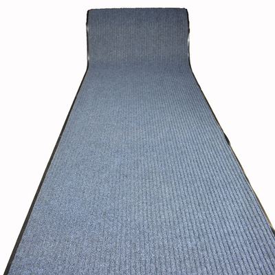 大促 双条纹地毯pvc防滑门垫 绒面吸水止滑 宾馆楼梯走廊 红色