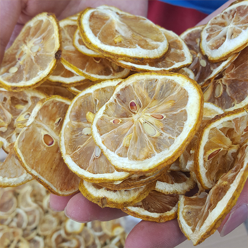 安岳柠檬烤干片花草茶药材2016统货片10kg批发现货无修饰极干片