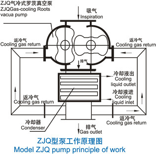 气冷式罗茨真空泵