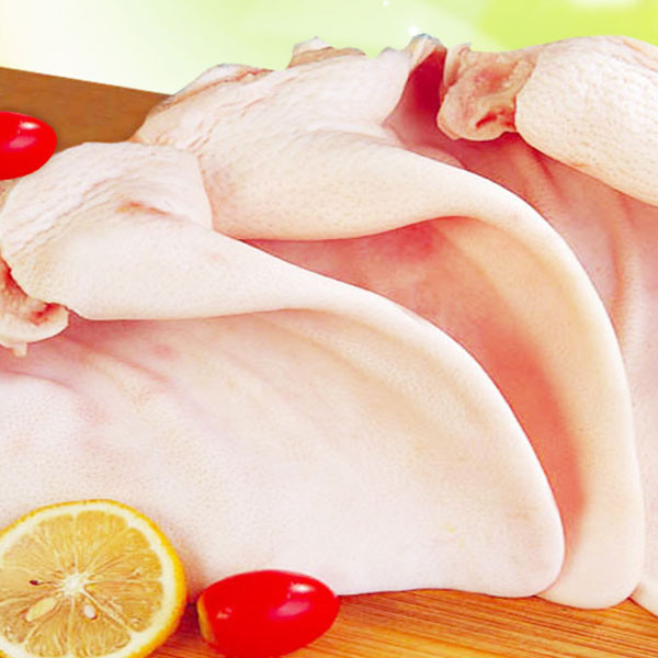 供应批发新鲜冷冻猪耳朵冷冻猪肉批发猪肉加工